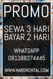 nard rental kamera promo